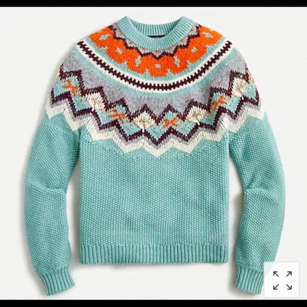 J. Crew Fair Isle Sweater
